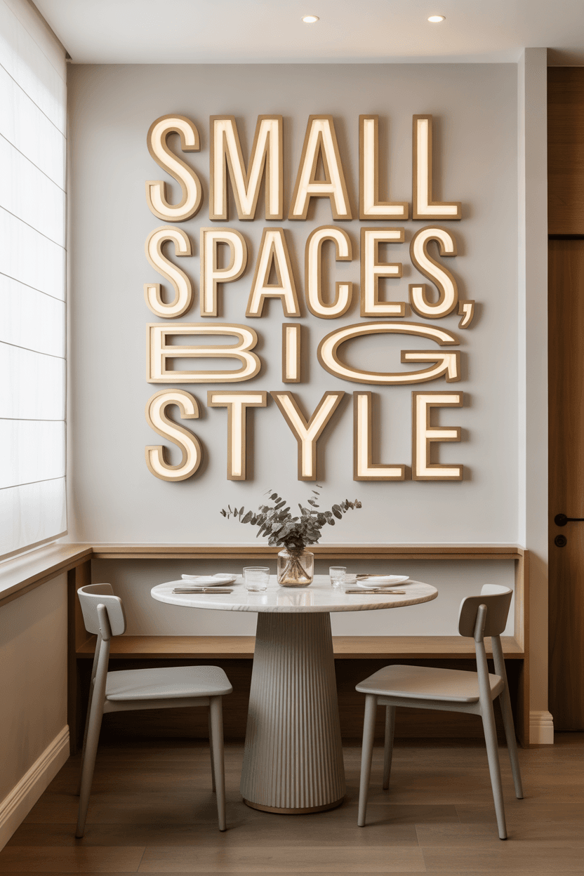 Dining room makeovers: 10 pinterest trends that actually work 3 Maximize Your Space with Smart Solutions for Small Dining Areas