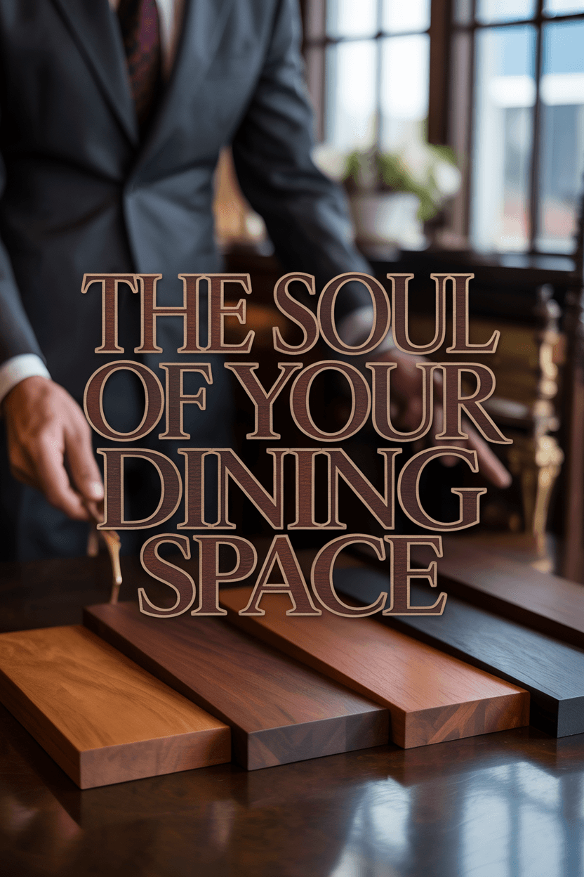 Choosing the Right Materials for Your Formal Dining Table