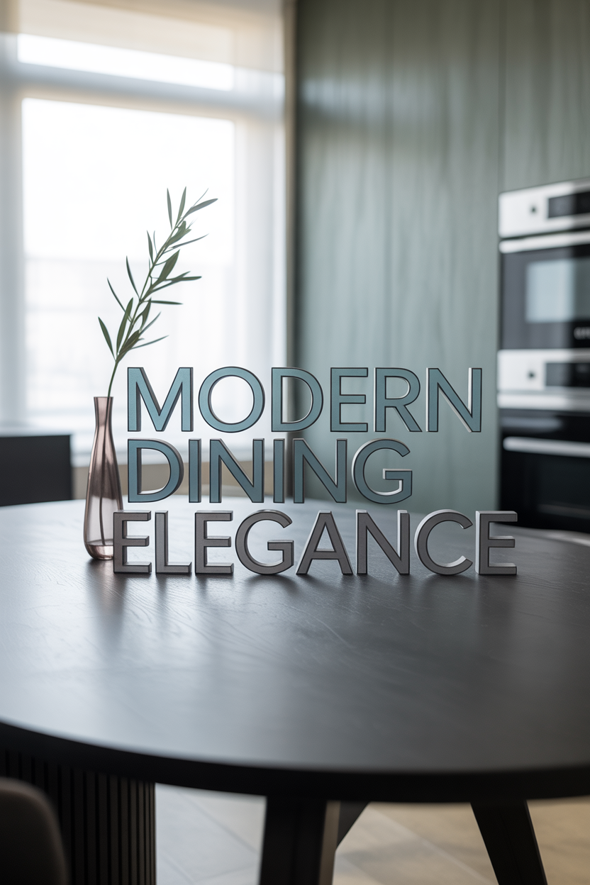 Elevate Your Everyday: Modern Dining Room Ideas That Transform Mealtime