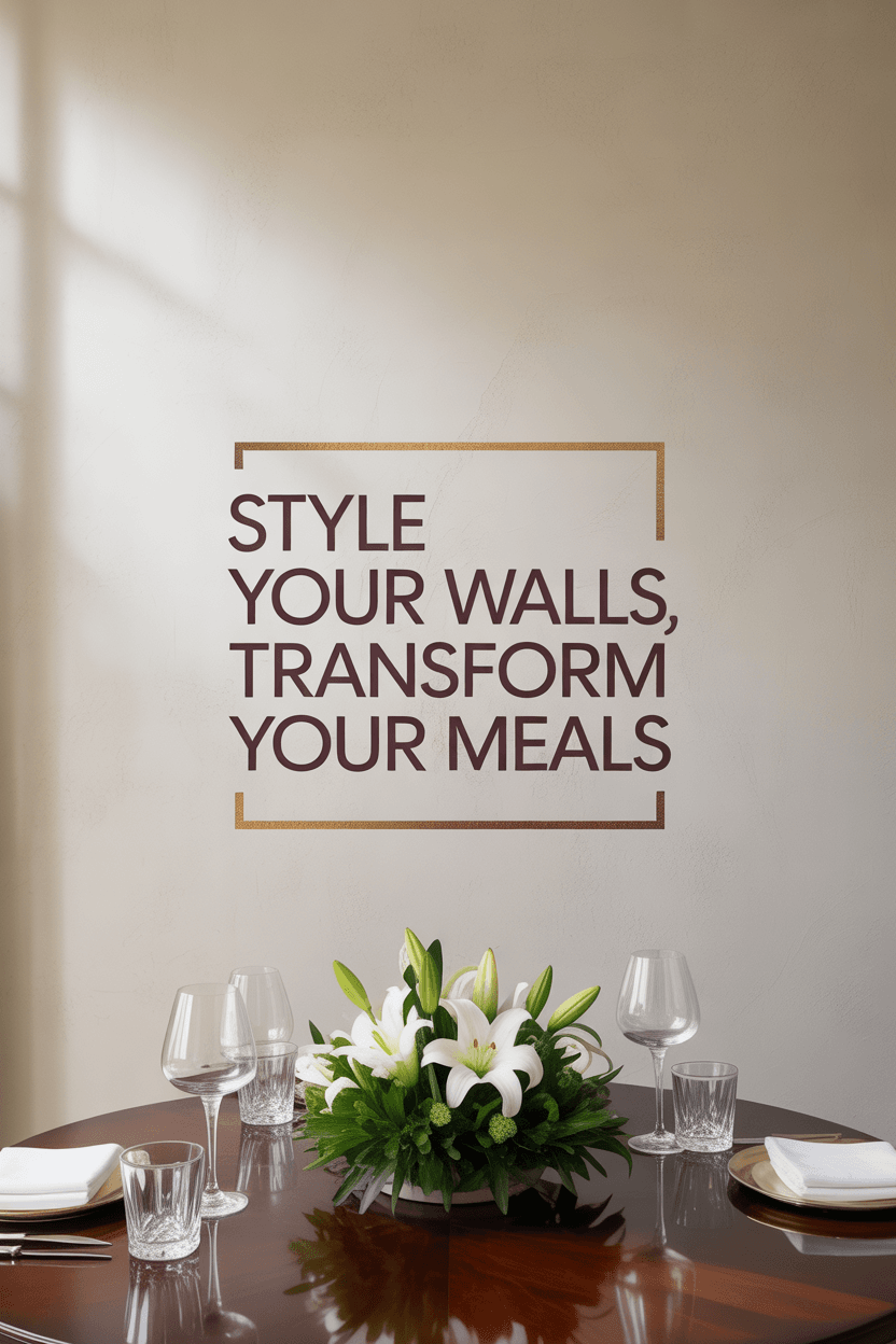 How Canvas Prints Can Redefine Your Dining Room