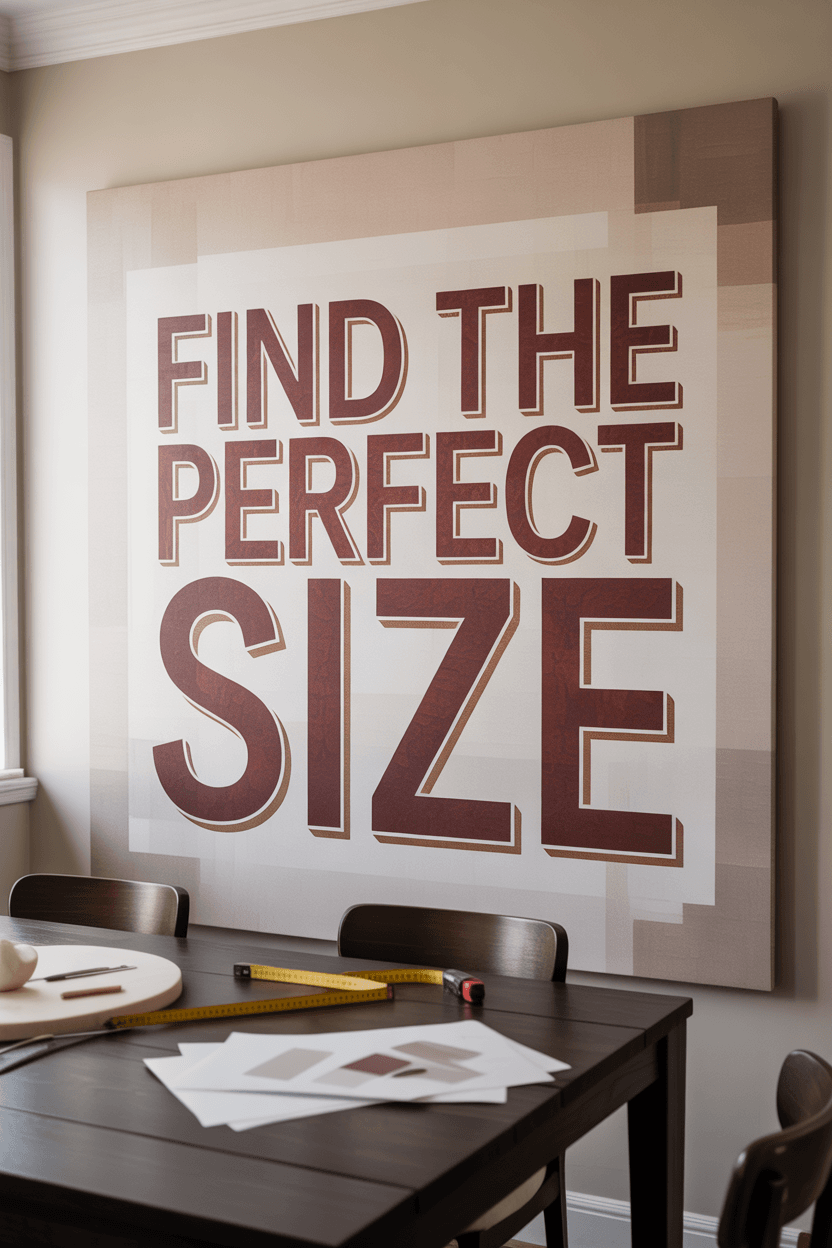 How to Scale and Place Your Art for a Professional Impact