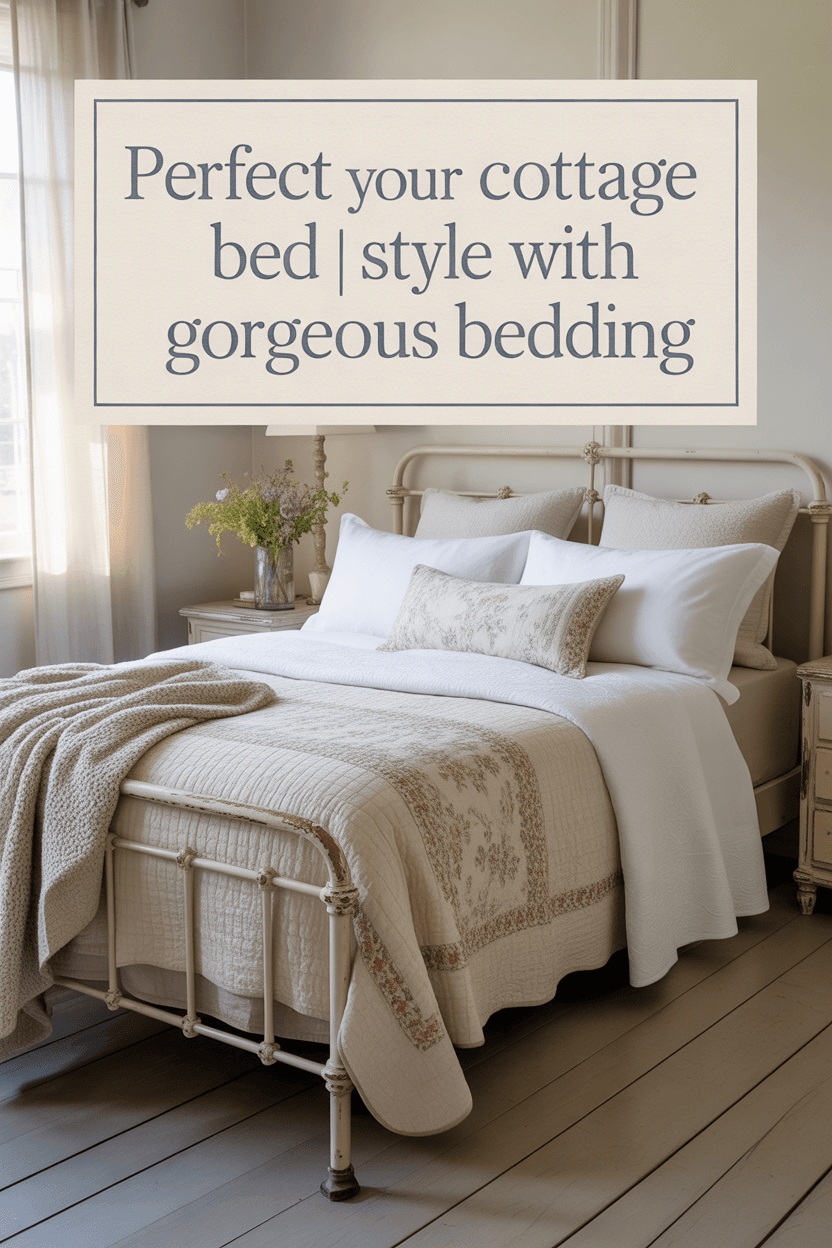 Make It Your Own: DIY Ideas for a Custom Cottage Bed