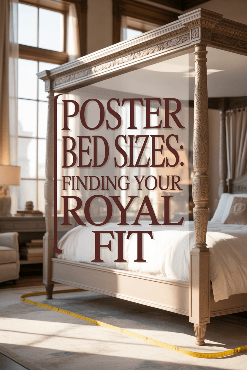 Where Should You Place a Poster Bed in Your Room?