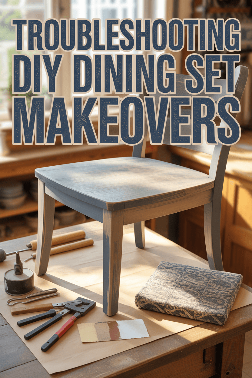 From drab to fab: reviving your dining room set on a budget 10 Troubleshooting Common Challenges