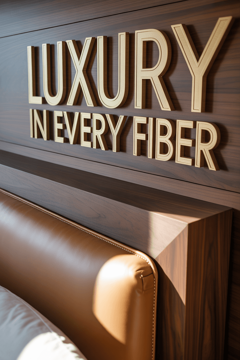 From plain to palace: interoluxe villa luxury beds elevate your bedroom 3 Material Mastery: Crafting Dreams from Wood and Leather
