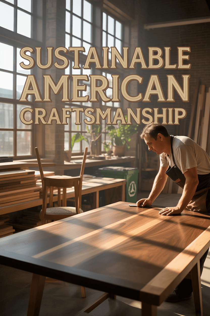 Sustainable Practices in American Furniture Manufacturing