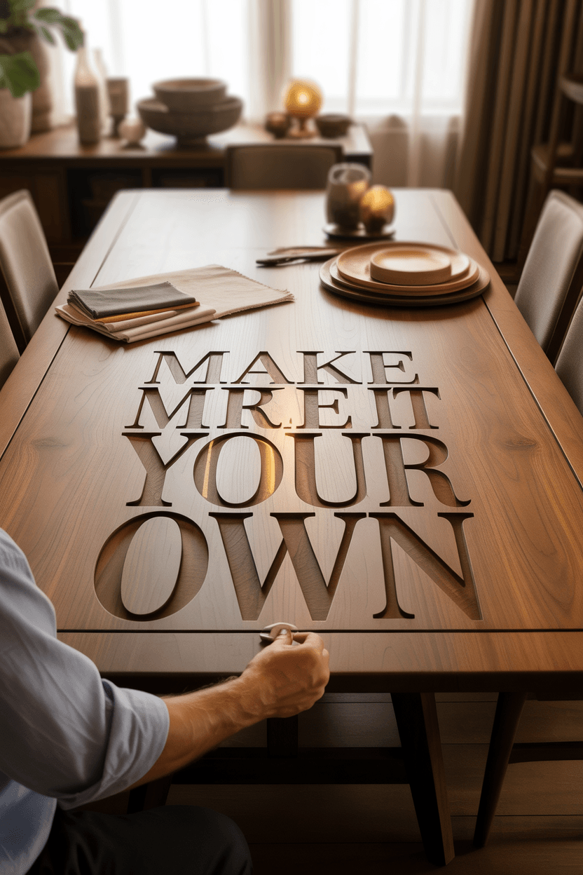 Customization Options That Make Your Dining Set Unique