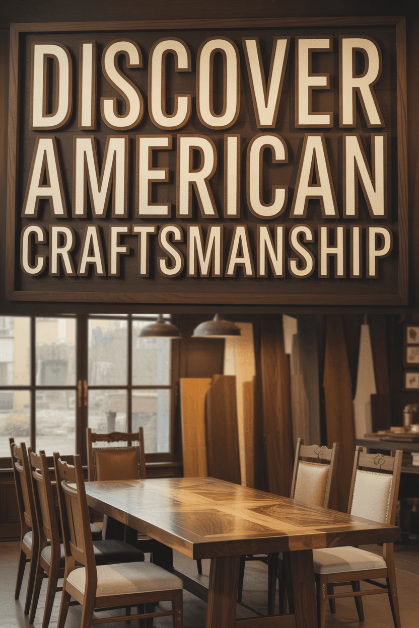 Where to Find and Purchase American Made Dining Sets
