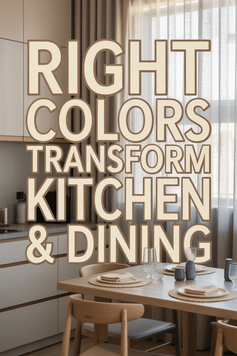 Why Your Kitchen and Dining Area Need a Cohesive Color Story