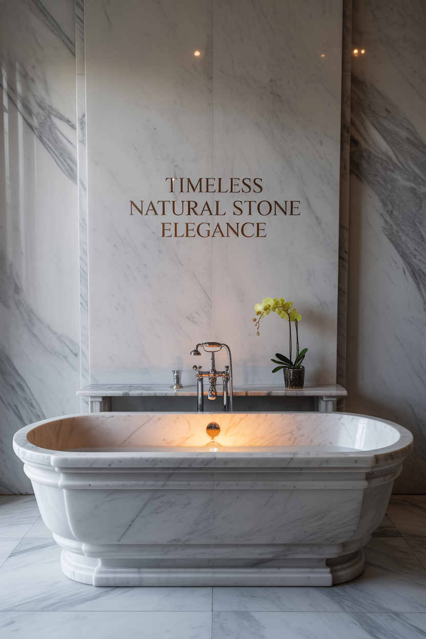   Natural Stone Tile Options: Creating Timeless Elegance