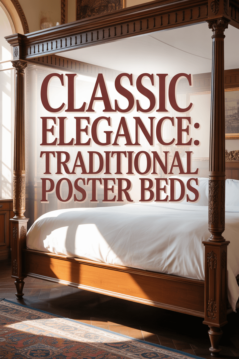 What Defines the Traditional Poster Bed Frame?