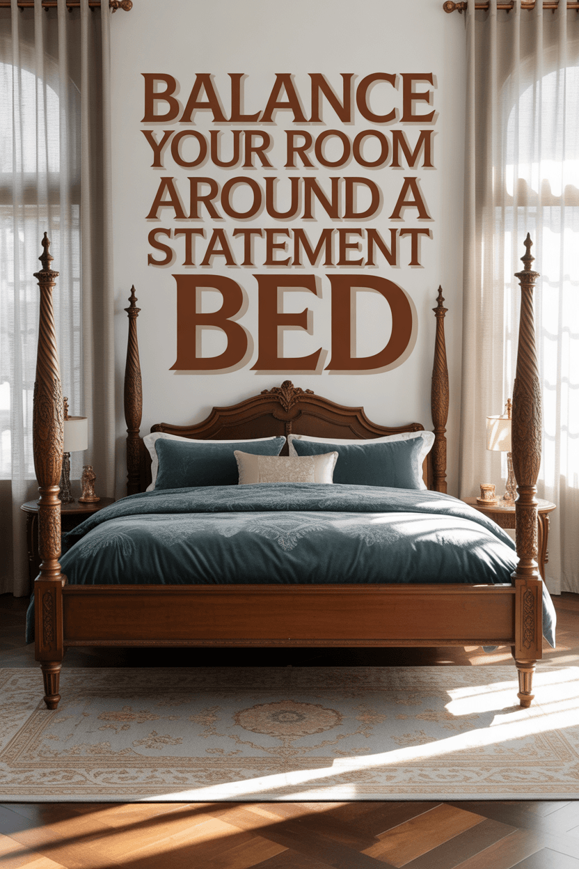How Do You Decorate Around a Poster Bed?