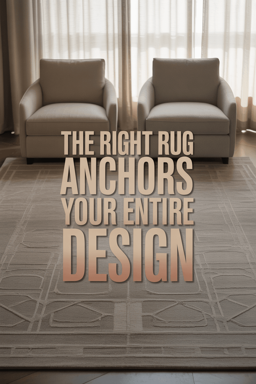 How Do I Choose the Right Rug for My Living Room?