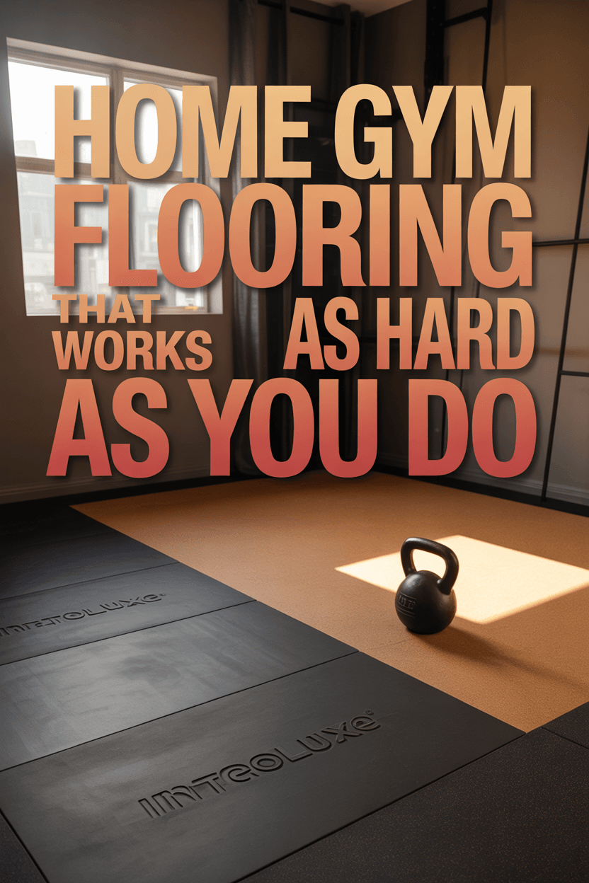 Step Up Your Game: Interoluxe Home Gym Flooring for Heavy Lifts, Smooth Lulls, and Style
