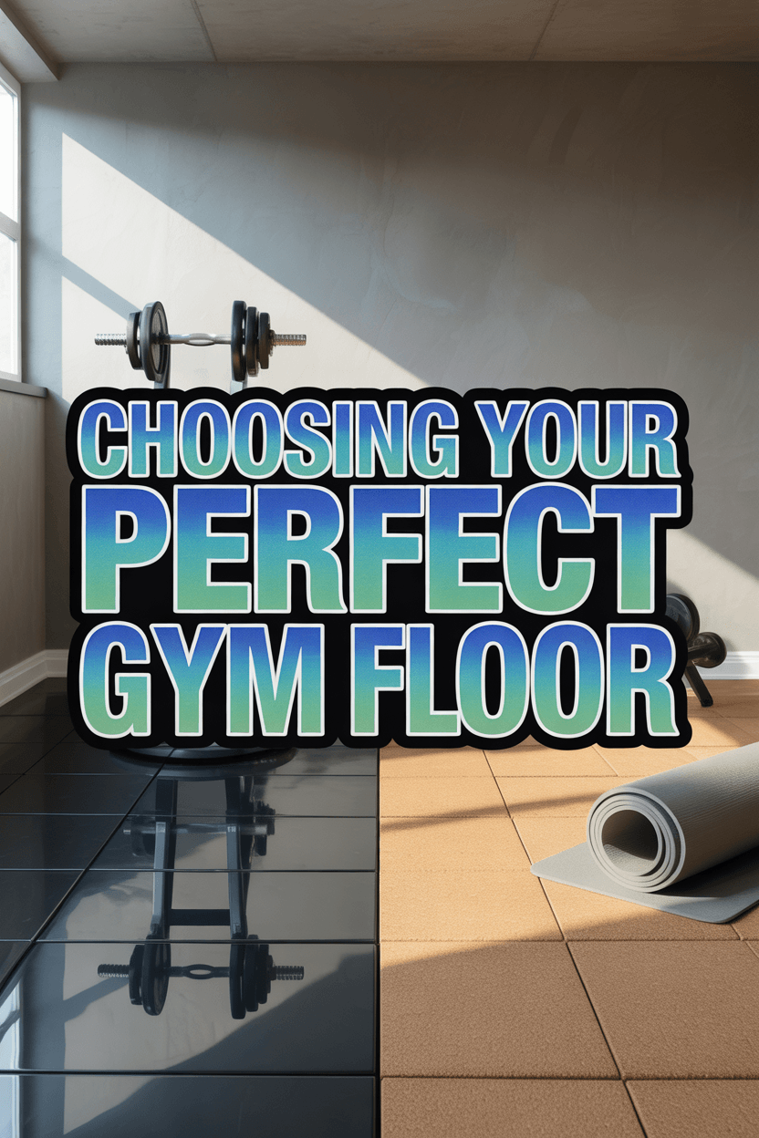 What Are the Main Flooring Materials for a Home Gym?