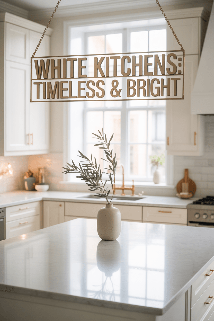 How Can White Make My Kitchen Feel Bigger?
