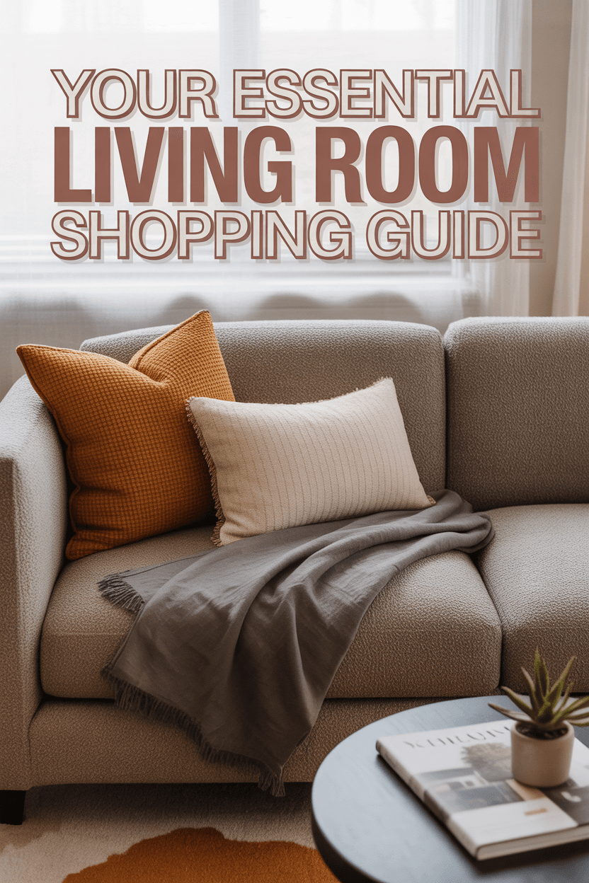The Ultimate Living Room Furniture List: From Sofas to Smart Tech