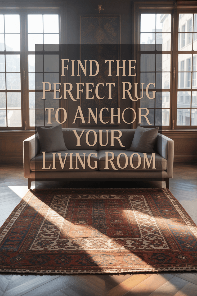 The Area Rug: Unifying and Defining Your Space