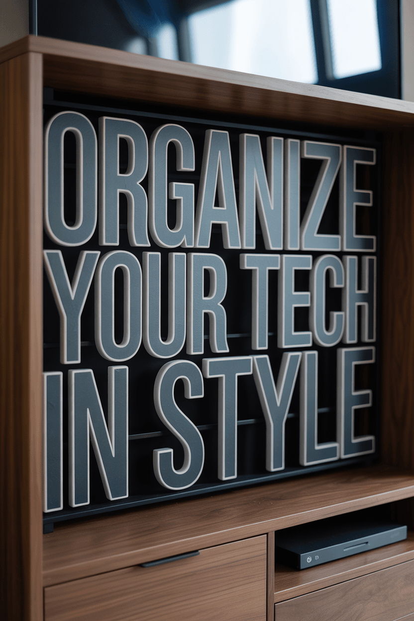 Media Furniture: How to Integrate Tech with Style