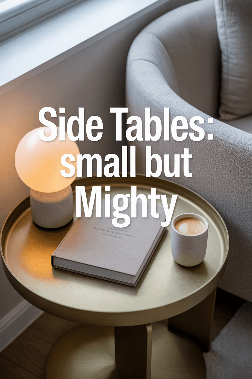 Side Tables: The Unsung Heroes of Functionality
