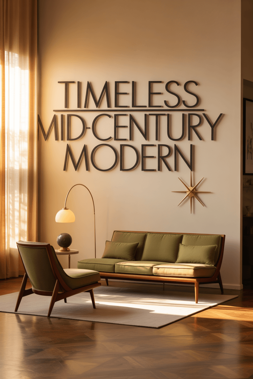 Timeless Appeal: Why Mid Century Modern Living Room Sets Never Go Out of Style