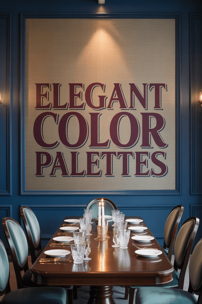 Establish an Elegant Color Foundation