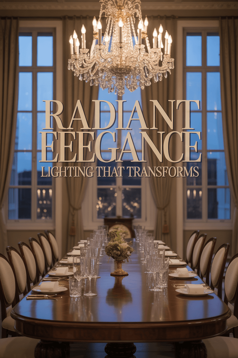 Illuminate with a Statement Lighting Fixture