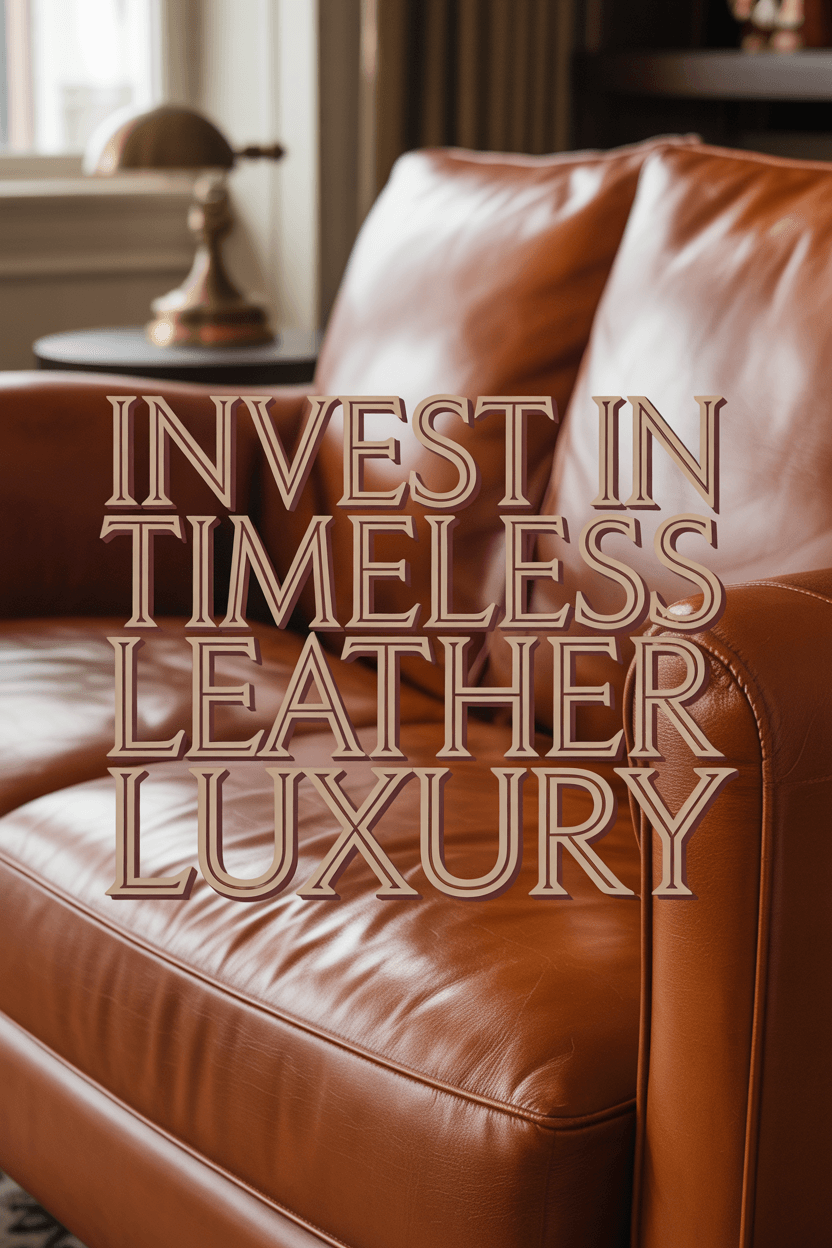 Timeless Elegance: Why Leather Living Room Sets Are Worth the Investment
