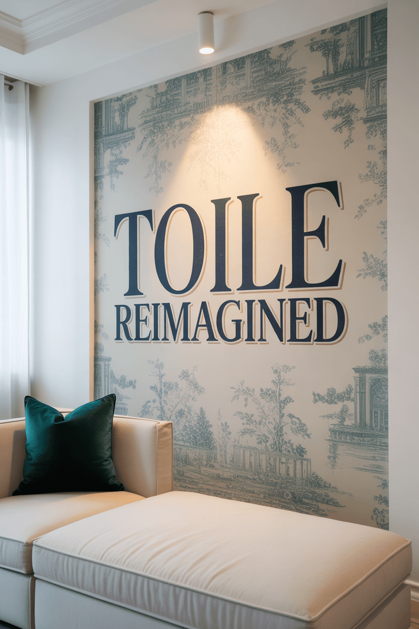 Where Can I Use Toile in My Home?