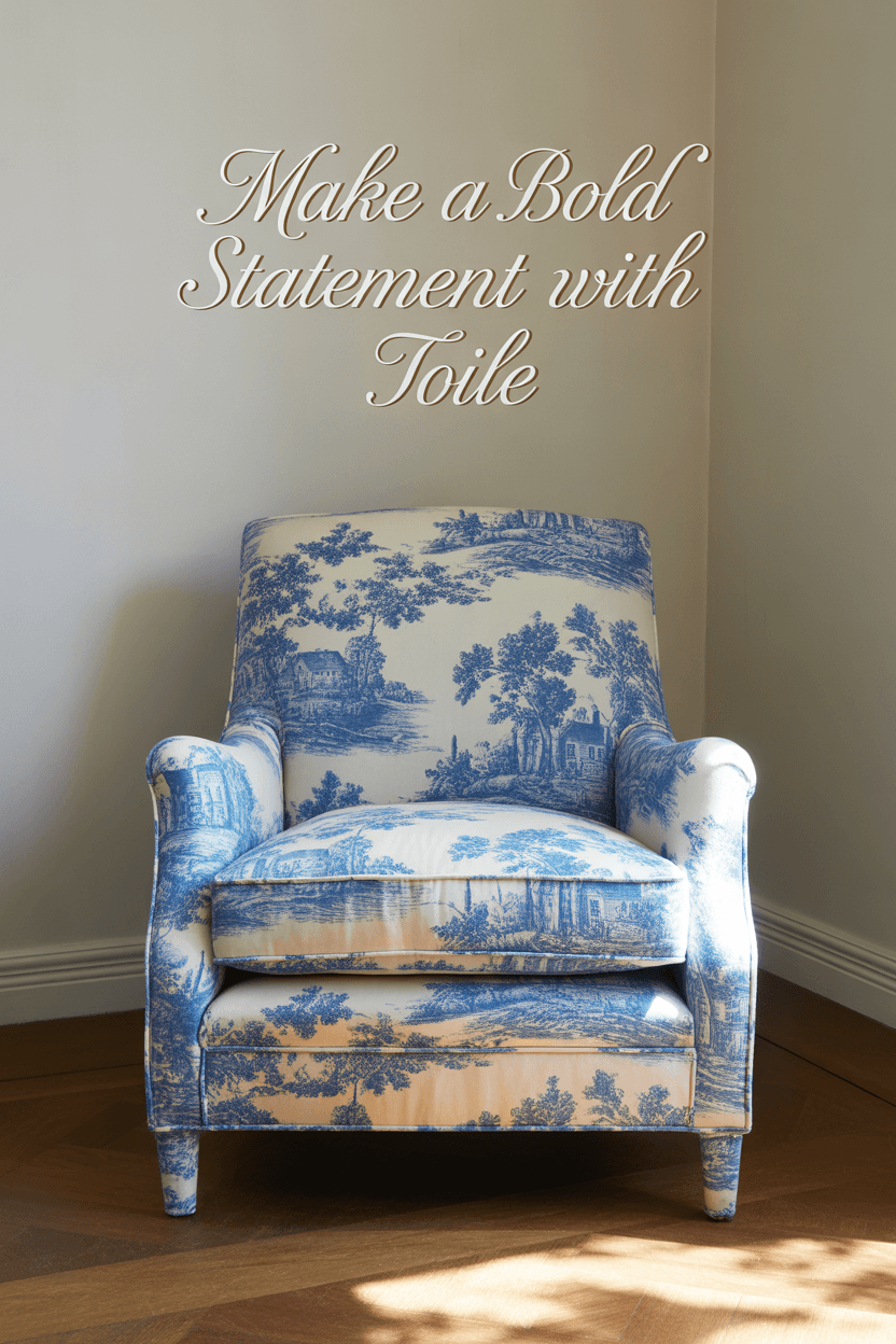 How Can I Use Toile Wallpaper for a Big Impact?