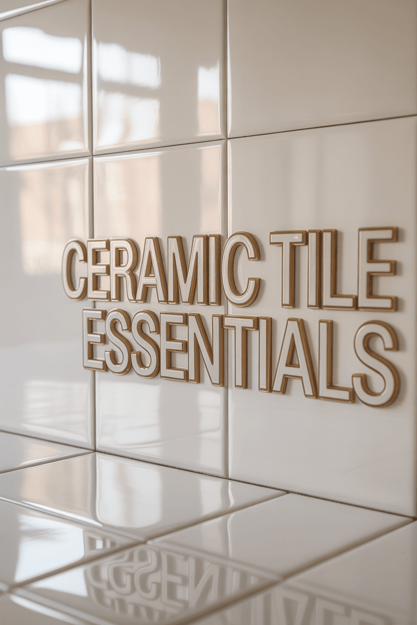 What Is Bathroom Ceramic Tile?