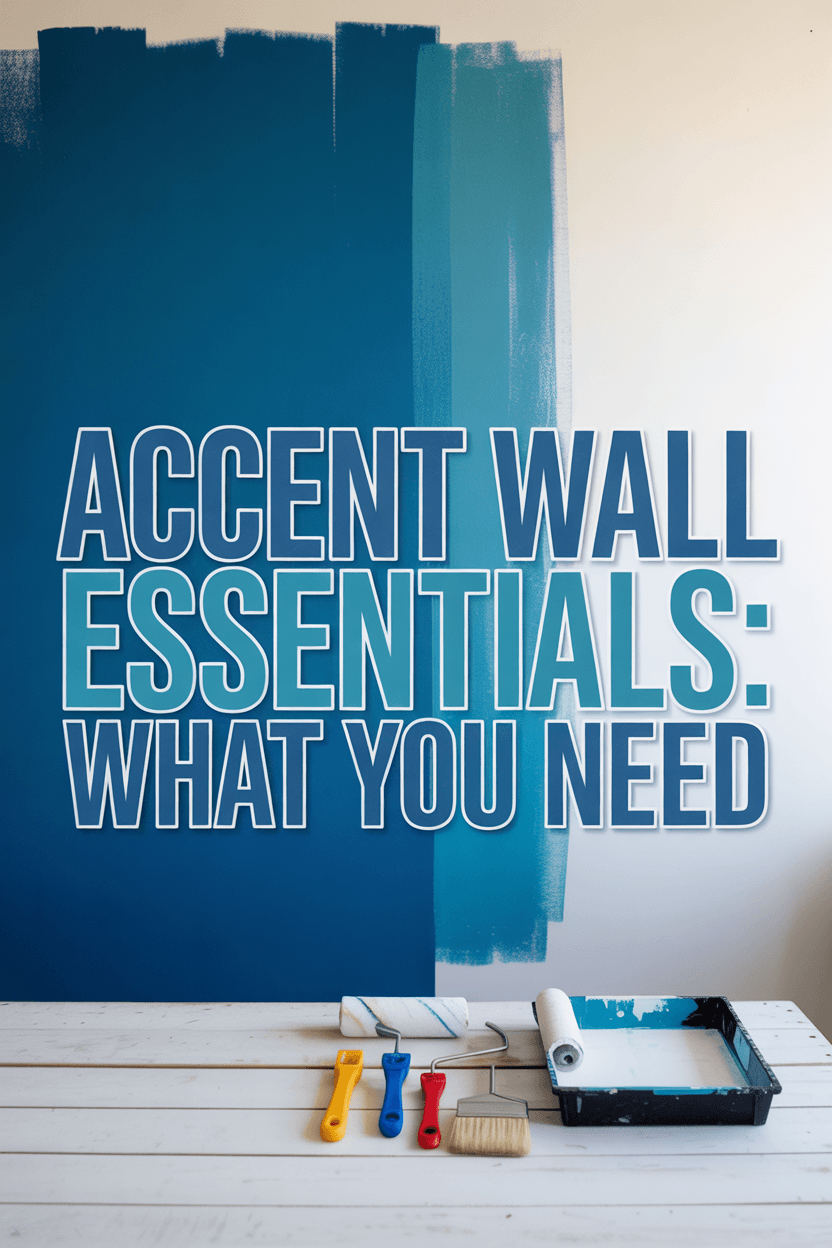 How to Paint a Textured Accent Wall
