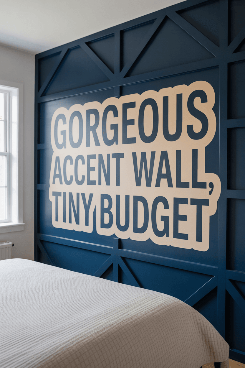 Budget-Friendly Accent Wall Ideas