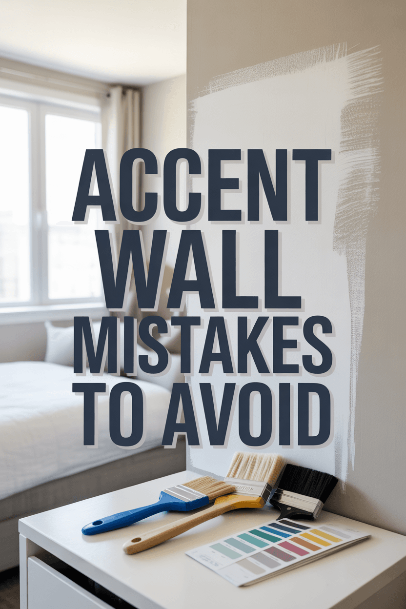 Common Accent Wall Mistakes to Avoid