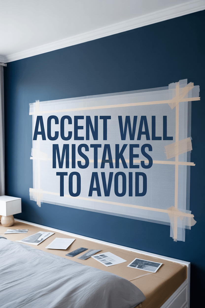 Common Accent Wall Mistakes to Avoid