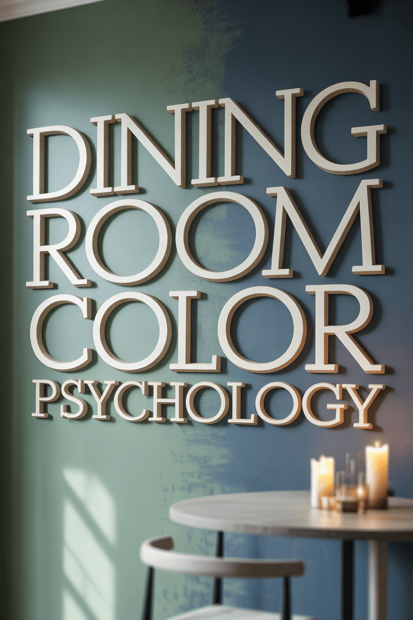 Set the Scene: What Colors Are Shaping Dining Rooms Now?