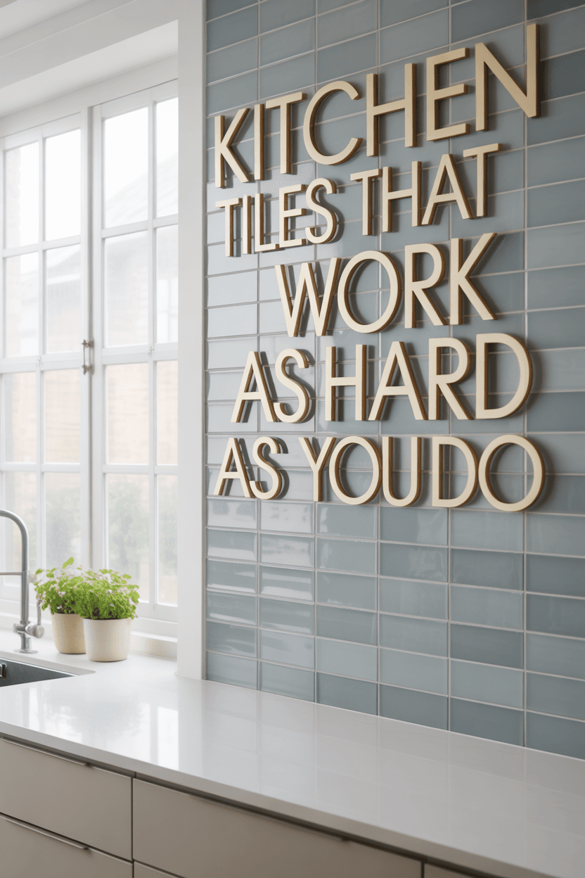 The Heart of the Home: Chic & Functional Kitchen Tile