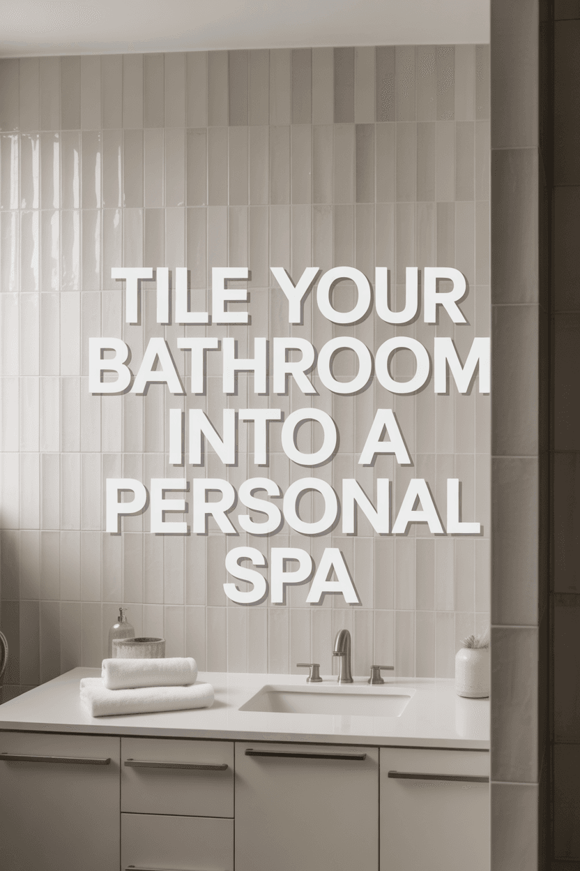 The Personal Sanctuary: Bathroom Tile for a Spa-Like Retreat