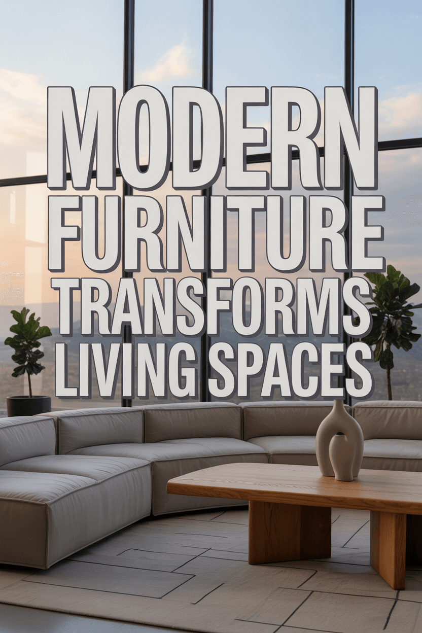 Transform Your Space: The Essential Guide to Modern Living and Dining Furniture