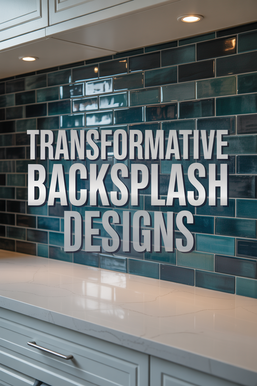   Transformative Kitchen Backsplash Designs: From Subway to Showstopping