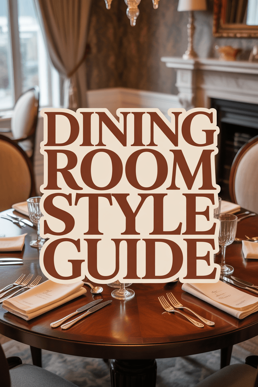 What Are Some Popular Dining Room Styles?