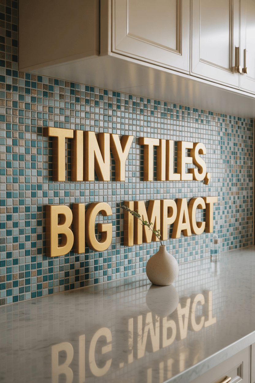 Mosaic Magic: Transform Your Space with Tiny Tiles That Make a Big Impact