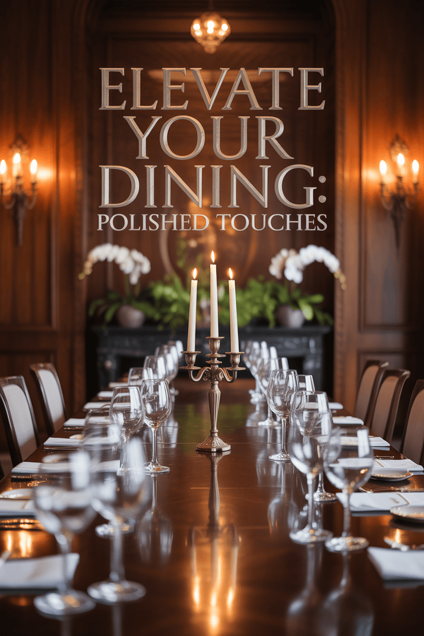 Add Polished Finishing Touches