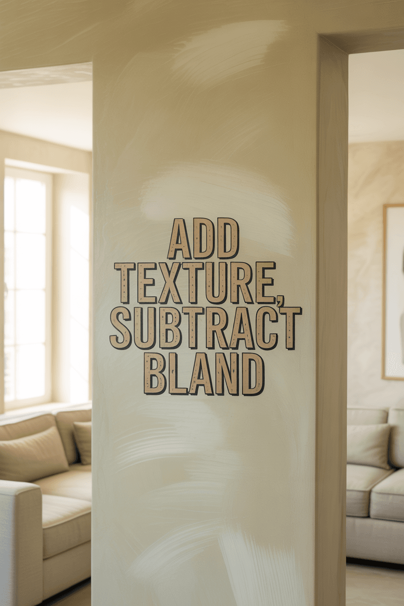 Add Texture and Depth for a Custom Look