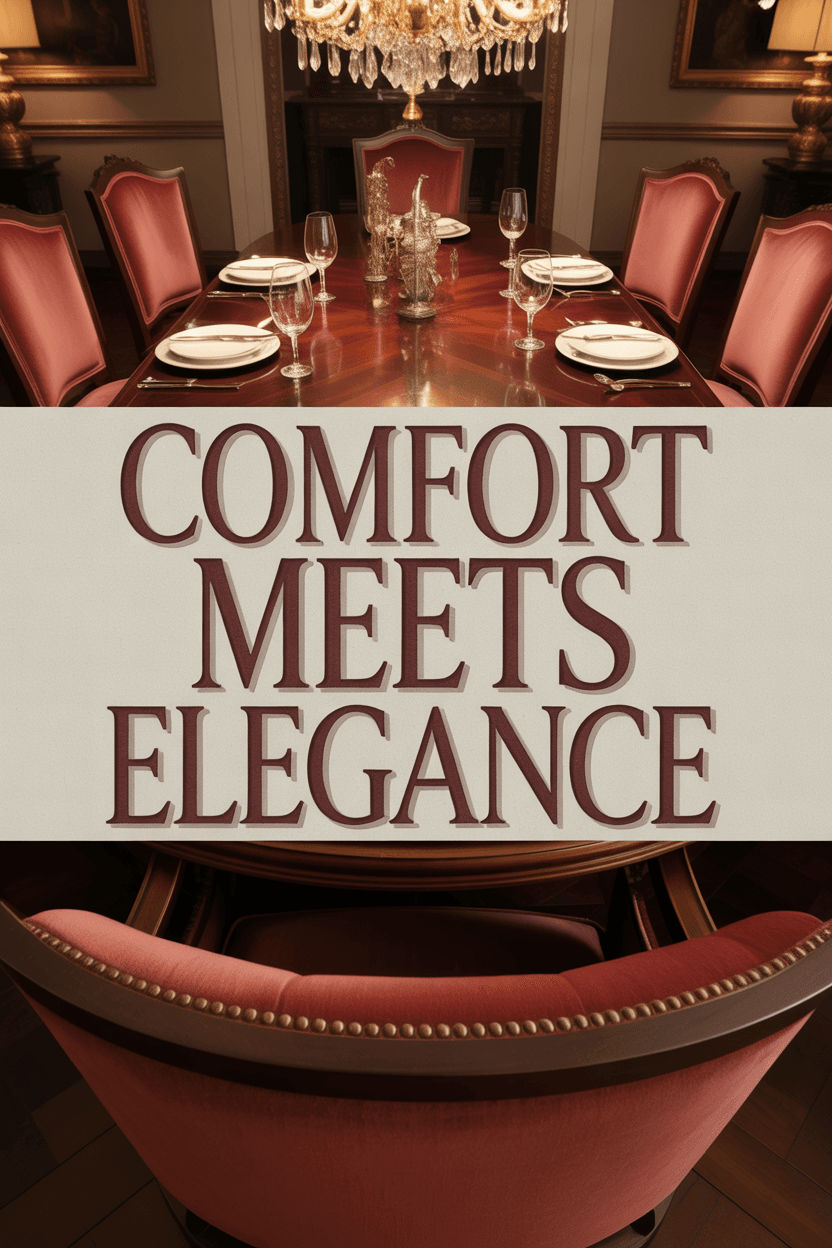 Choose Dining Chairs that Balance Comfort and Style