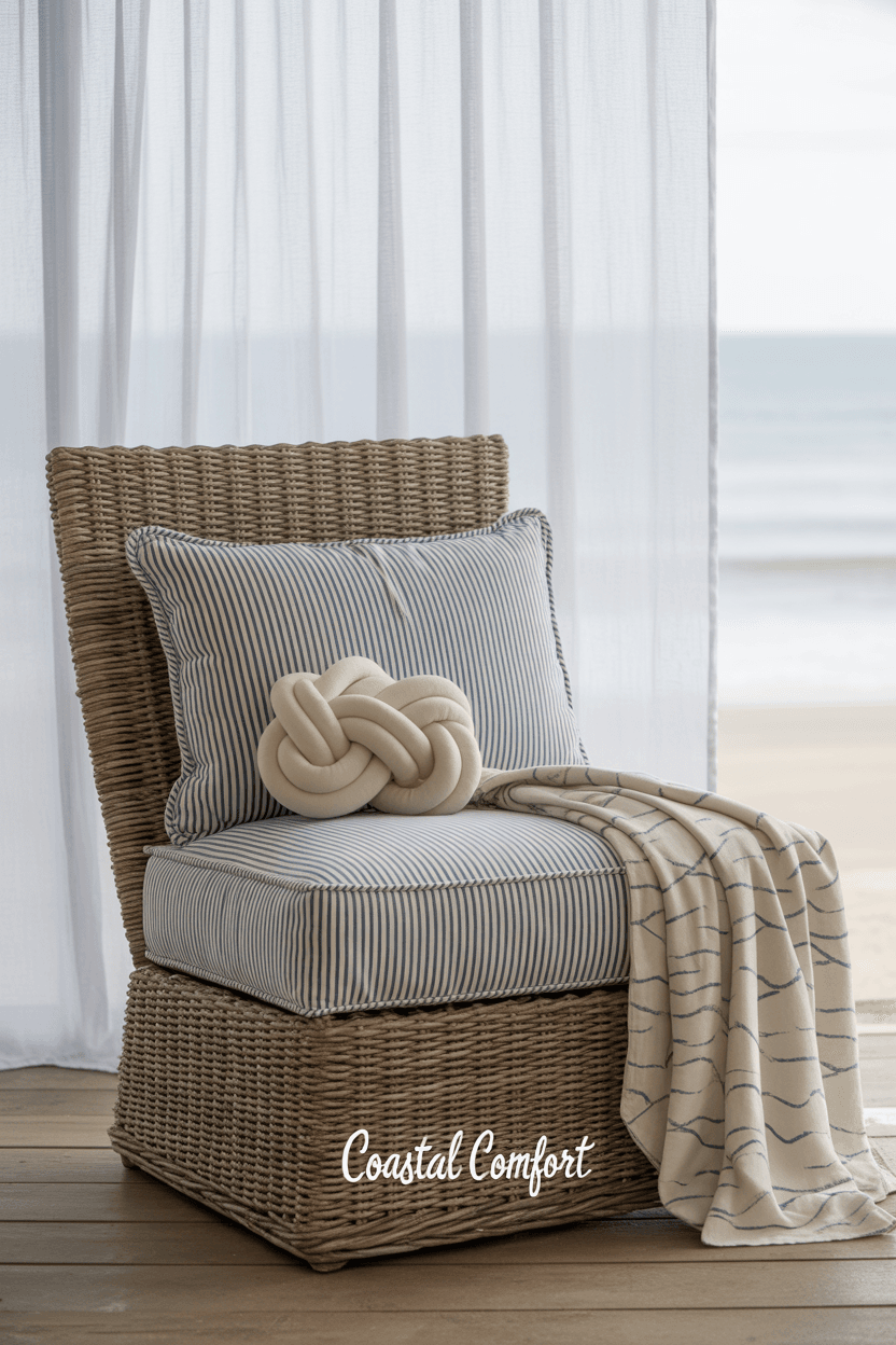 Finishing Touches: How to Style Your Coastal Chair