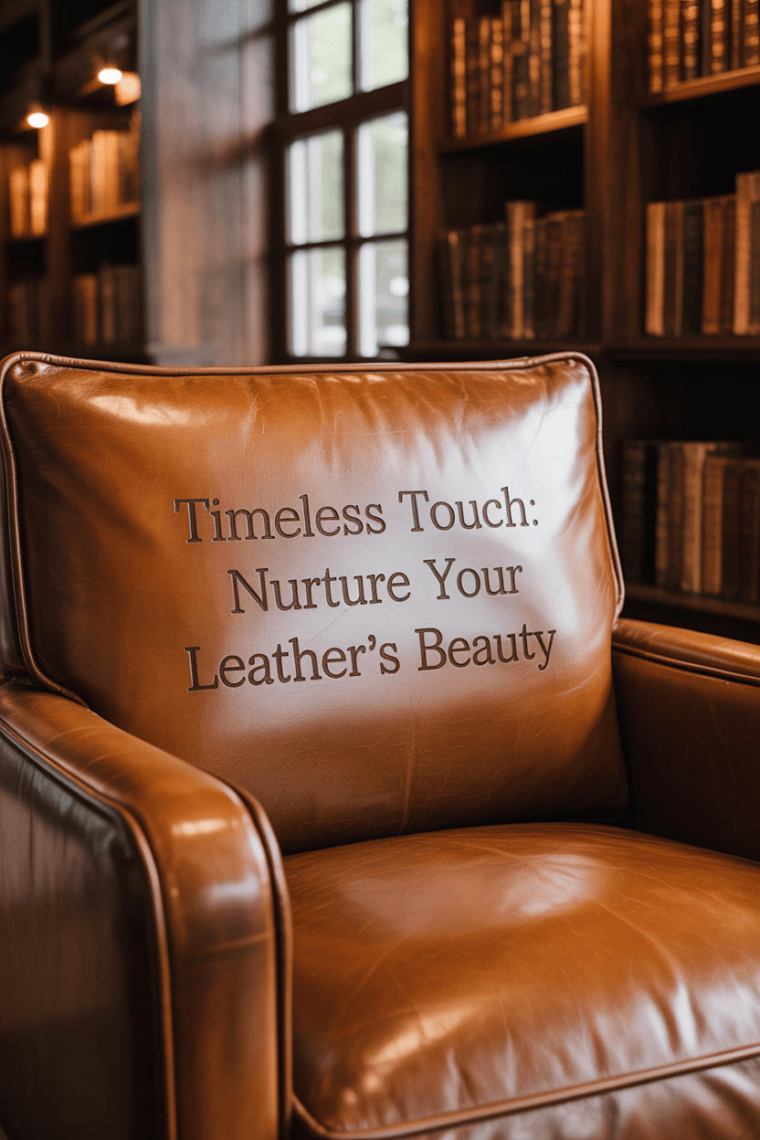How to Care For Your Leather Furniture