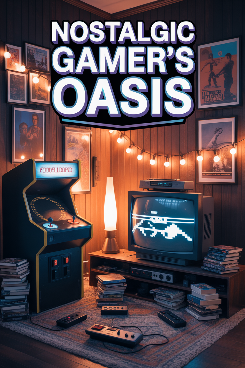 How to Create the Ultimate 1990s Retro Man Cave