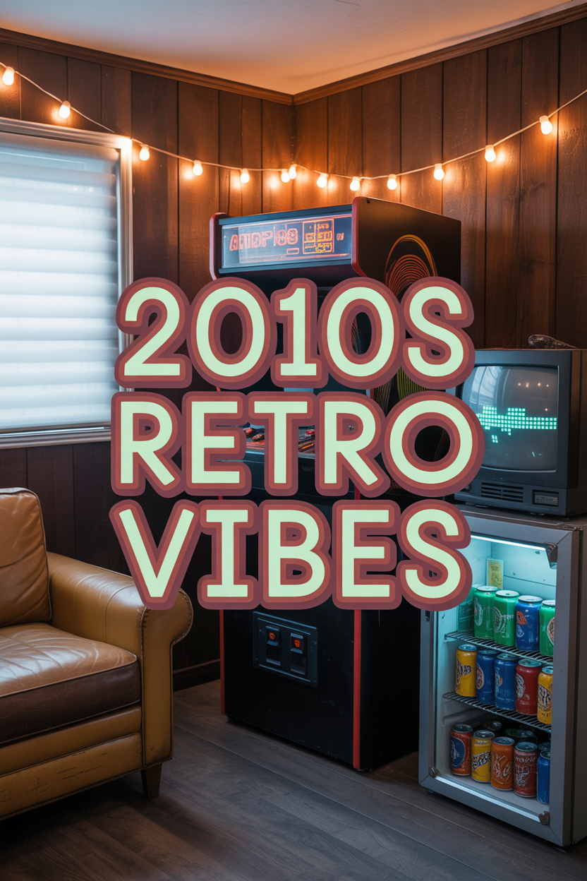 How to Create the Ultimate 2010s Retro Man Cave Experience