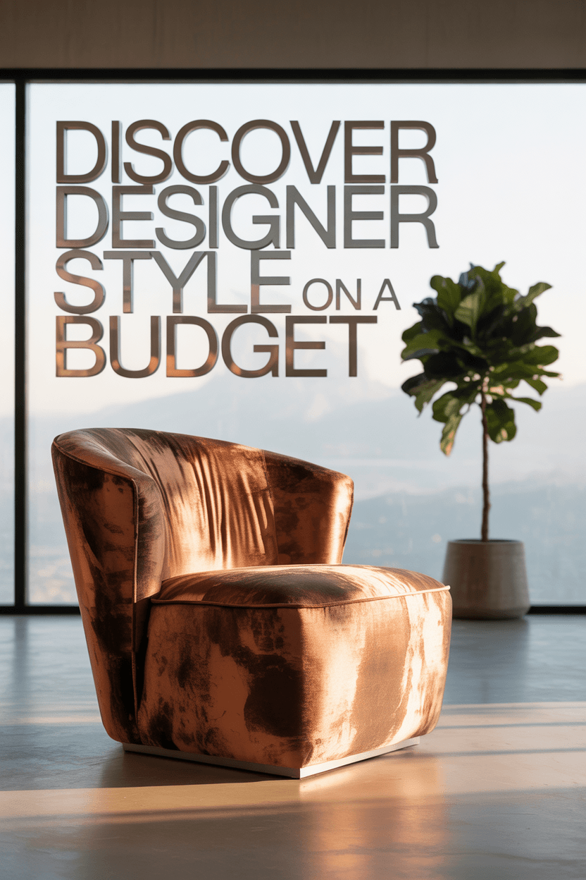 How to Find a Designer Look on a Budget